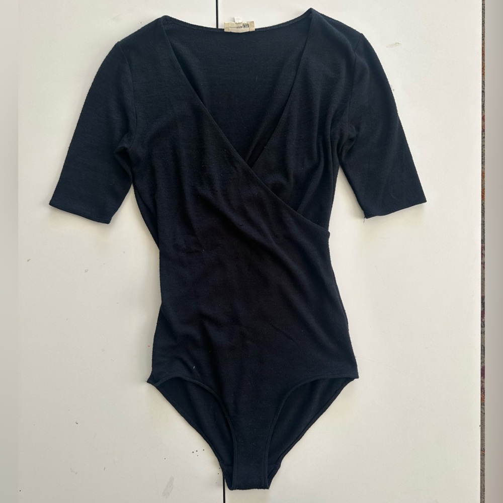 Wilfred Free Black half sleeve bodysuit